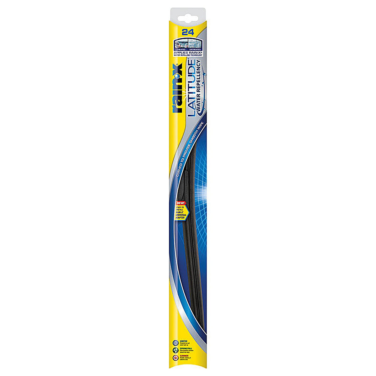 Rain-X - 5079280-2 - Latitude 24 in. All Season Windshield Wiper Blade