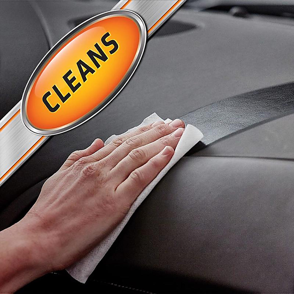Armor All - 10260 - Multi-Surface Air Freshening Cleaner Wipes Orange Scent 25 count