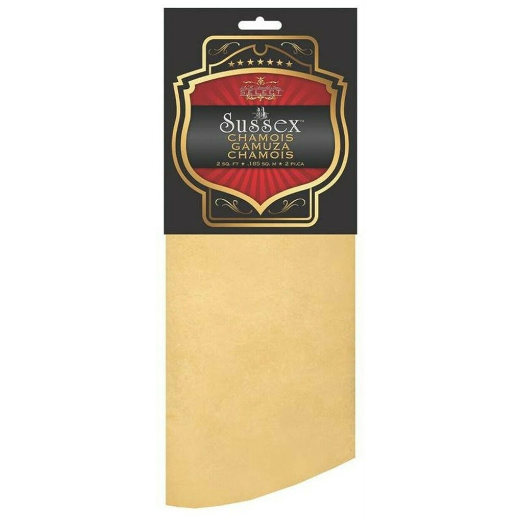 SM Arnold - 85-120 - General Duty Leather Chamois, 2 Sq-Ft, Clear, Cod Oil Tanned Select Sheepskin