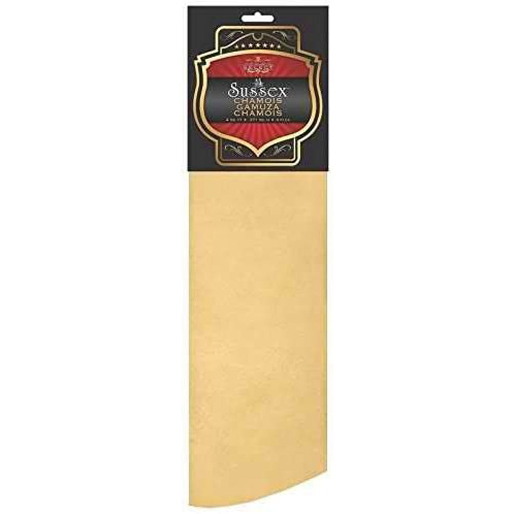 SM Arnold - 85-140 - General Duty Leather Chamois, 4 Sq-Ft, Clear, Fish Oil Tanned Select Sheepskin