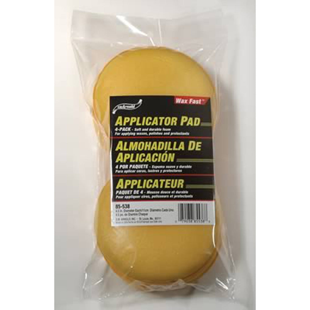SM Arnold - 85-538 - Applicator Pads, 4 Pack 4.5 Diameter