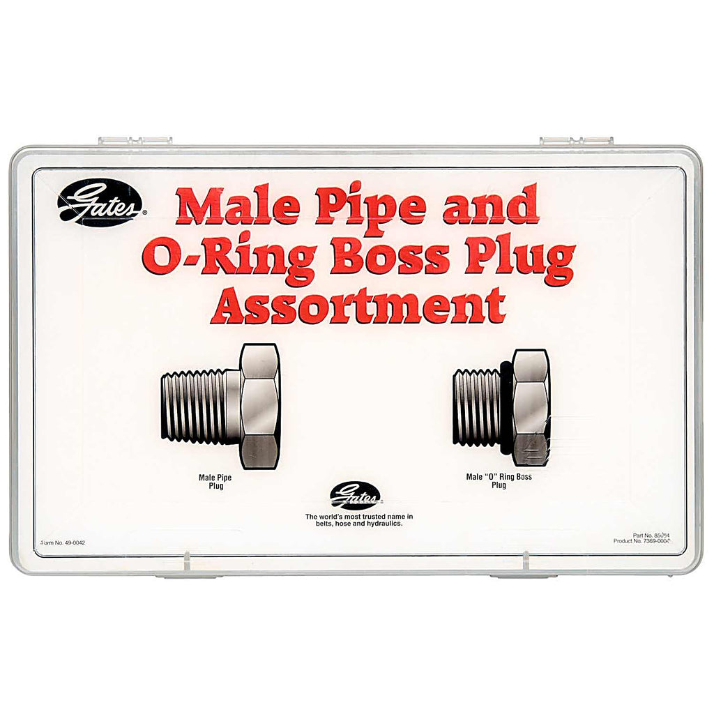 Gates - 85004 - Component Assortments Male Pipe (MP) and O-Ring Boss (MB)