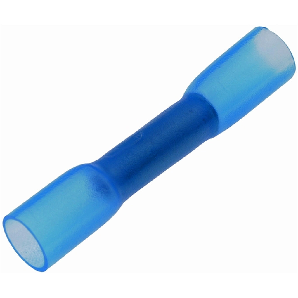 Dorman - 85245 - 16-14 Gauge Butt Weather Proof Connector, 50 Pack, Blue