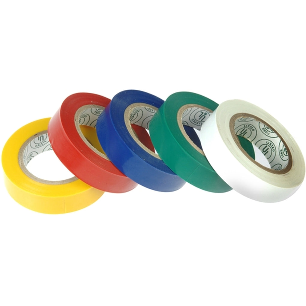 Dorman - 85295 - 1/2 In. x 20 Ft. Multi-Color Electrical Tape Assortment
