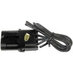 Dorman - 85393 - Technician Terminal - 3 Terminal Male Shroud