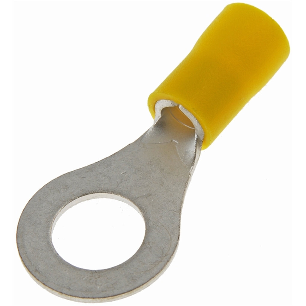 Dorman - 85445 - 12-10 Gauge Ring Terminal, 5/16 In., Yellow
