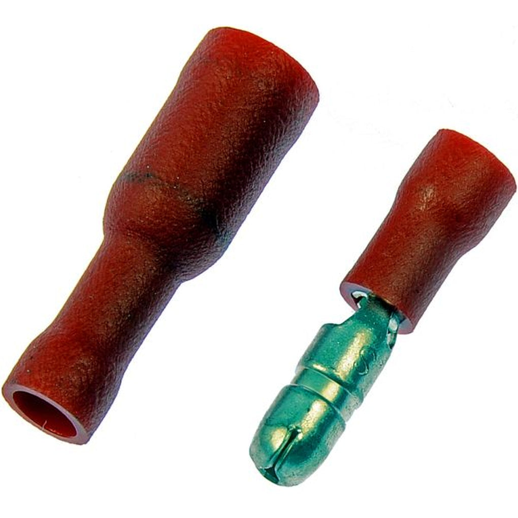 Dorman - 85474 - 22-18 Gauge Male/Female Set Bullet Connectors, Pack Of 10