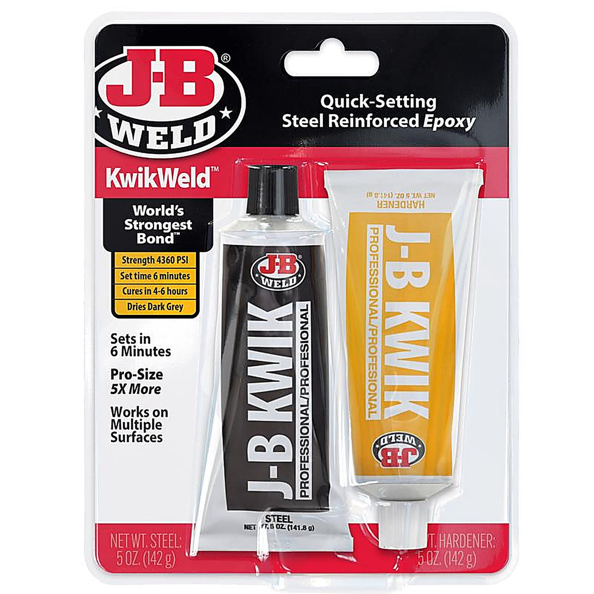 J-B Weld - 8271 - KwikWeld High Strength Automotive Adhesive Paste 10 oz.