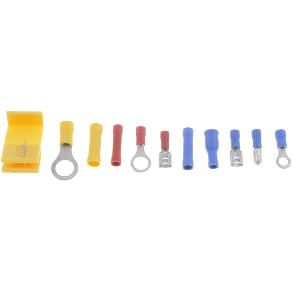 Dorman - 85573 - Terminal Assortmt includes butts, rings, disconnects, bullets, and quick splices