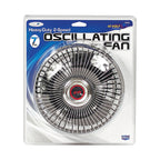 Custom Accessories - 40009 - 12 volt Black Oscillating Fan - 1/Pack