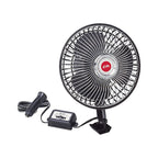 Custom Accessories - 40009 - 12 volt Black Oscillating Fan - 1/Pack