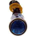 Dorman - 85940 - Electrical Switches - Indicator Light - Round with Bezel Style - Blue