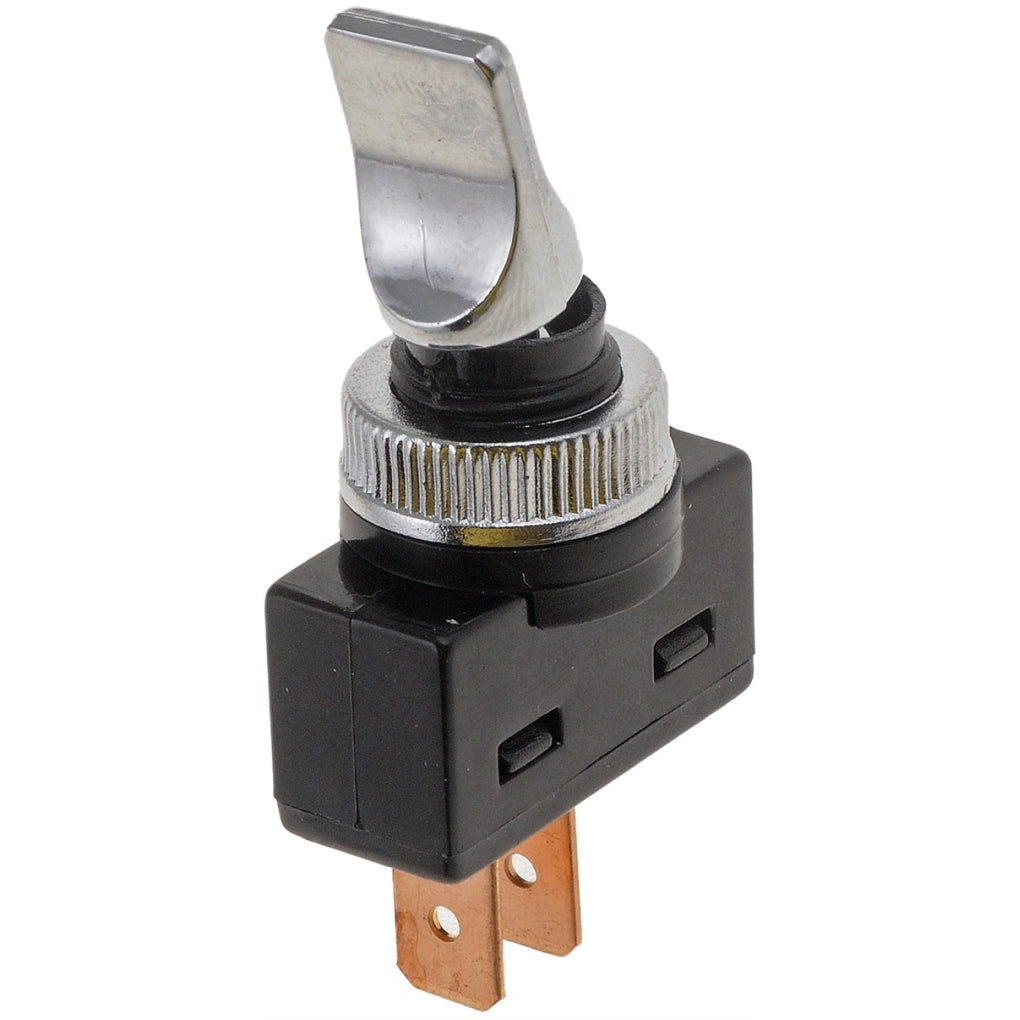Dorman - 85966 - Electrical Switches - Toggle - Duck Bill - Non-Glow - Chrome On-Off - 16 Amp