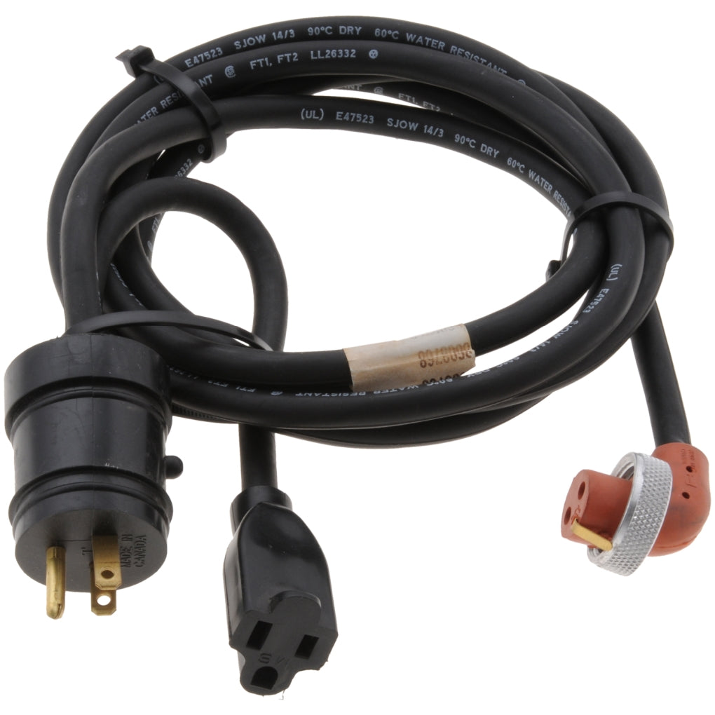 ZeroStart - 8608768 - Power Cord, Weatherproof parallel Y-cord, 120V 15A, 7ft. x 1ft.