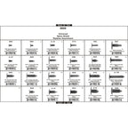 Disco|8609|Shipped in a 24 Hole Gray Plastic Tray, Universal Shield Retainer Assortment