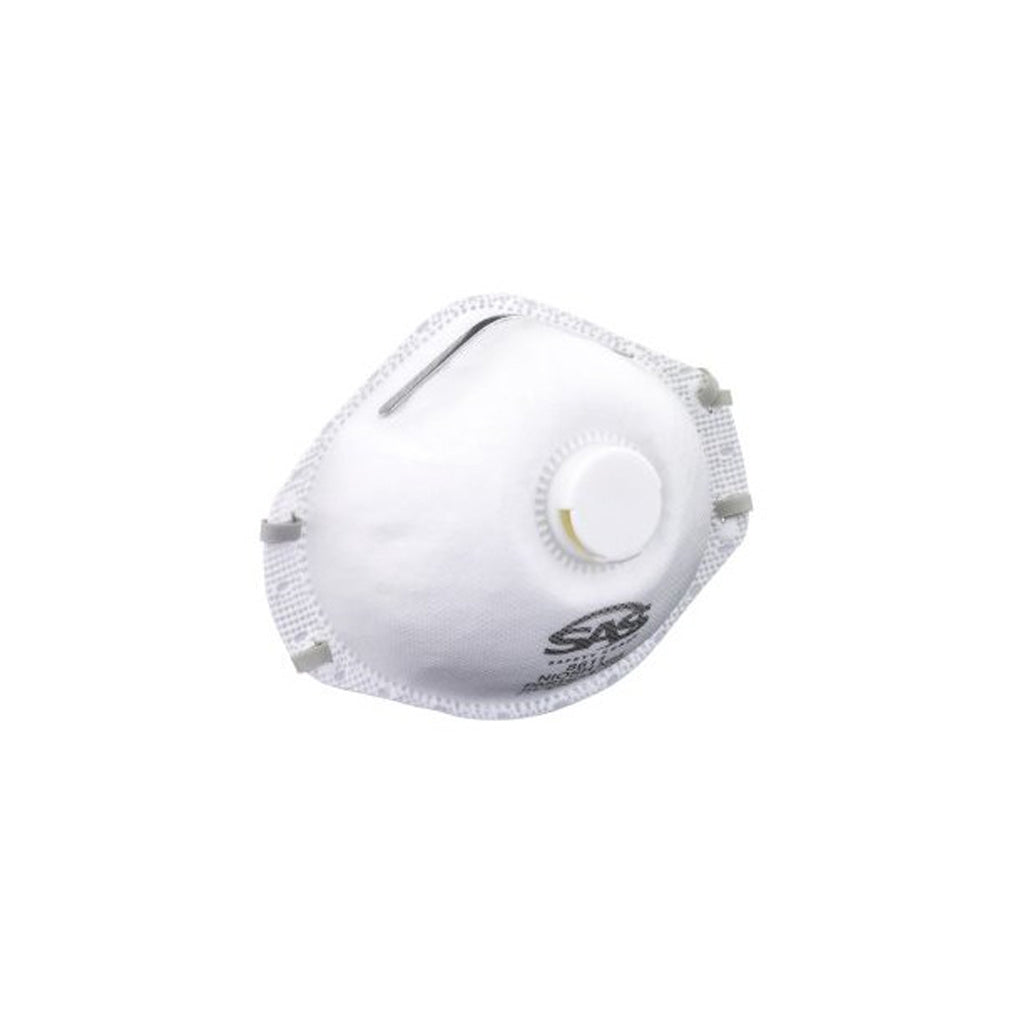 SAS - 8611 - N95 Particulate Respirator w/ Exhalation Valve - 10/Pack