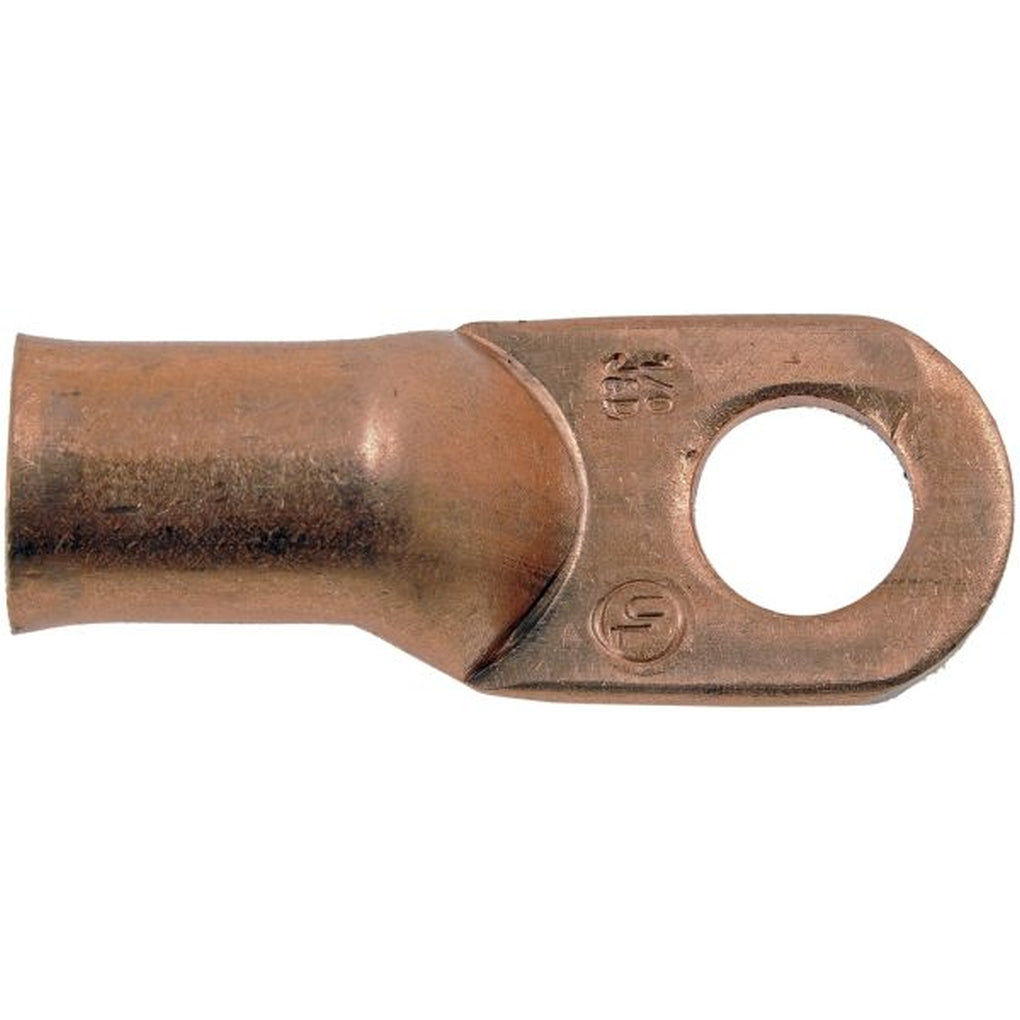 Dorman - 86186 - 1/0 Gauge 3/8 In. Copper Ring Lugs