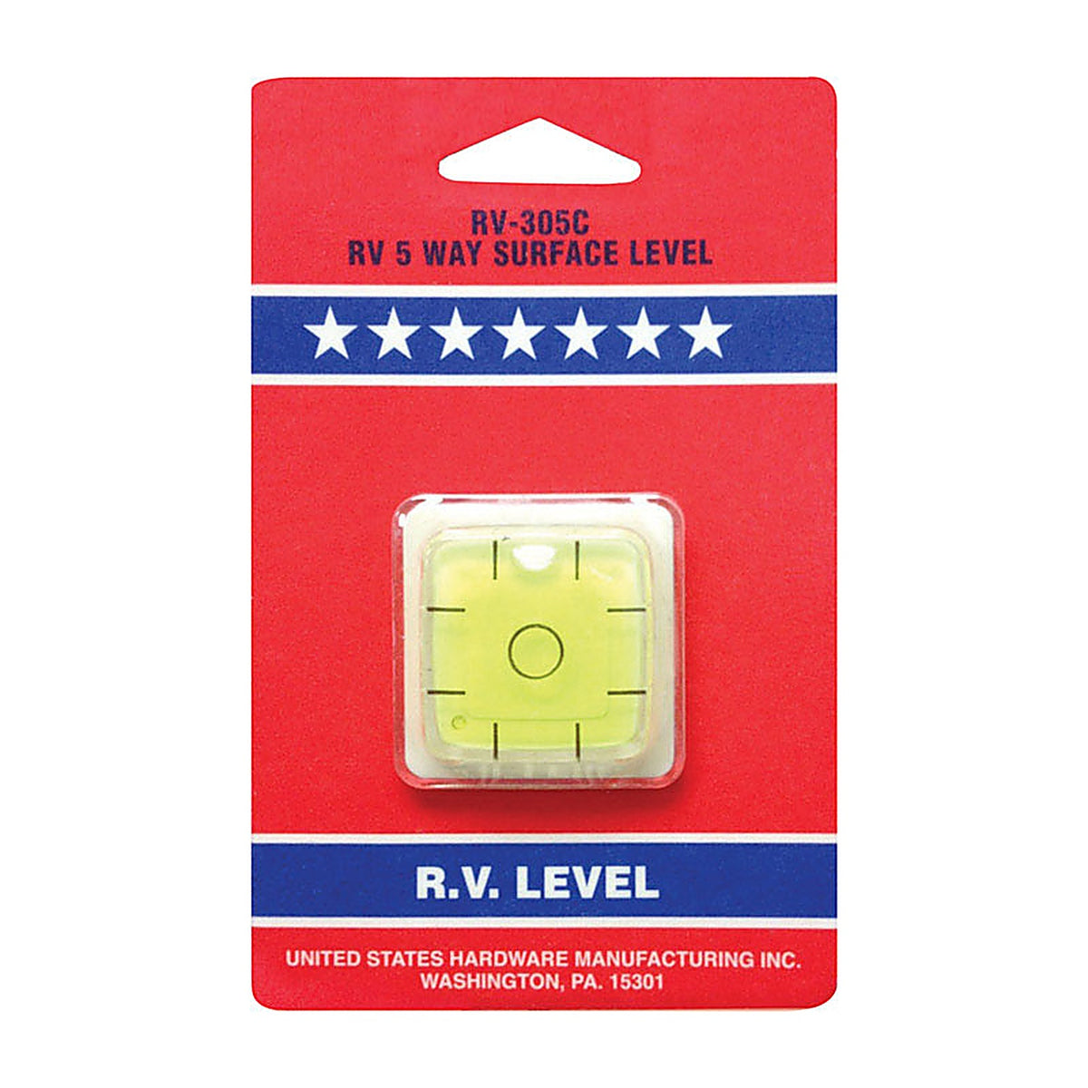 US Hardware - RV-305C - Surface Level - 1/Pack