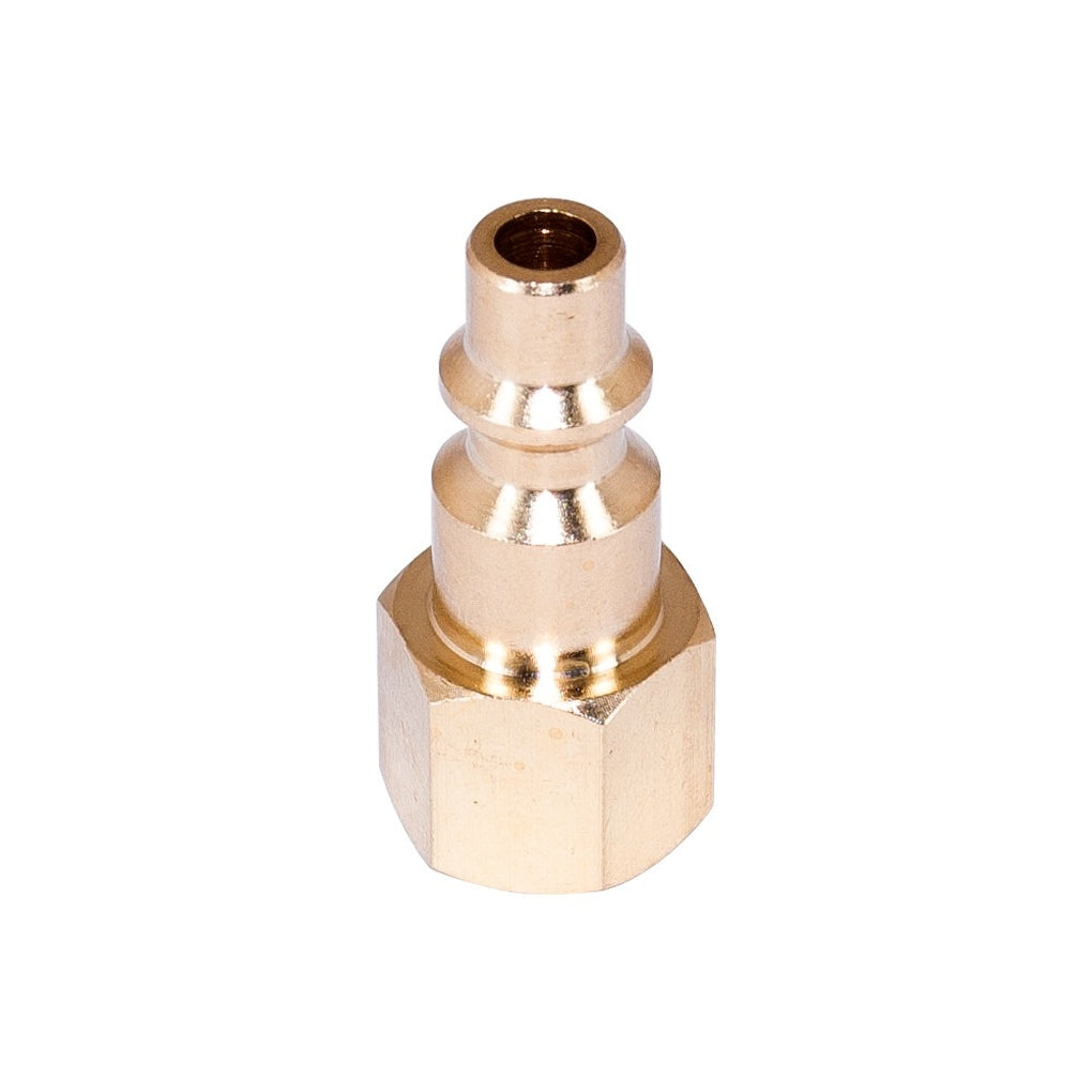 AES|868|Air Hose Connector, 1/4 in, FNPT, Brass