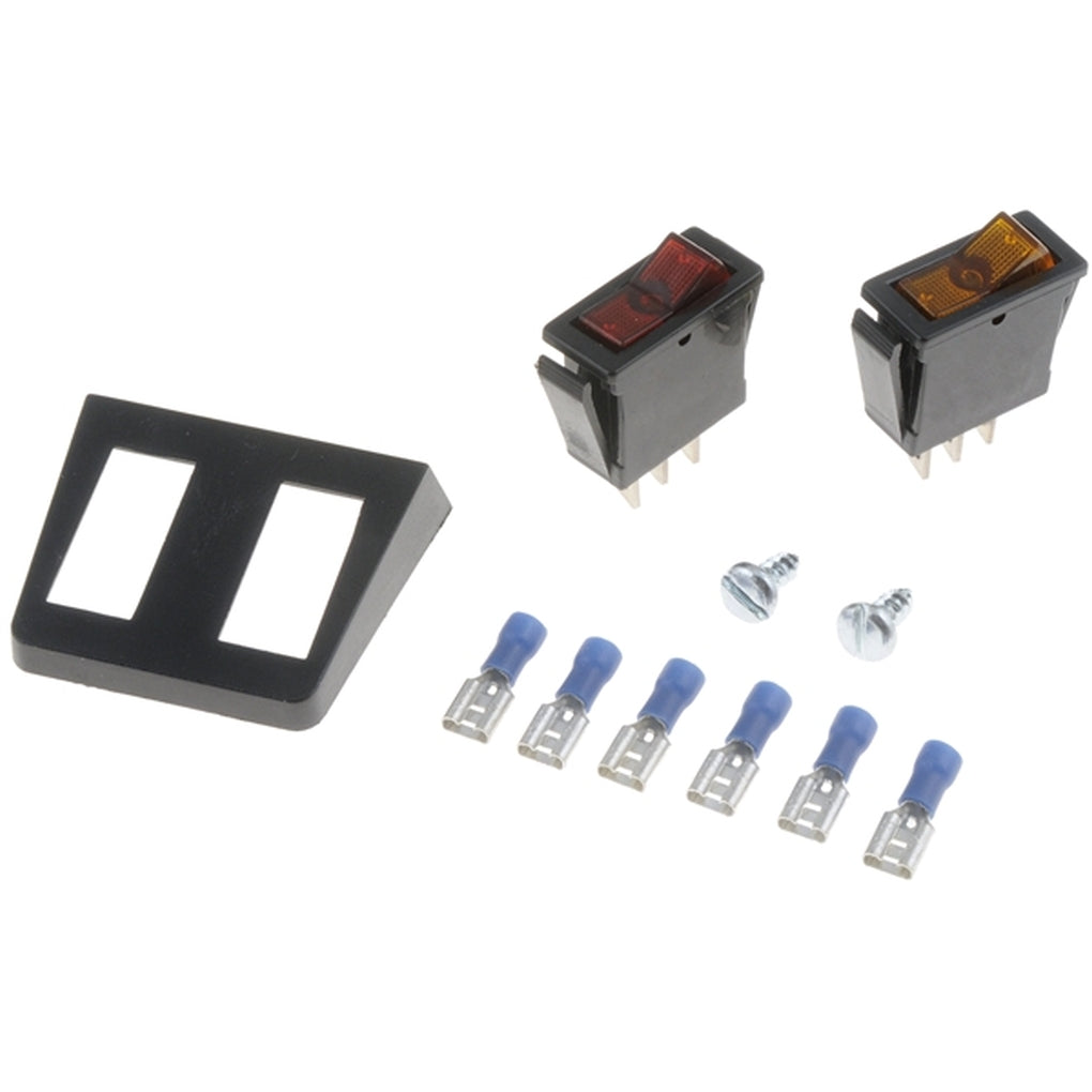 Dorman - 86921 - Multiple Rocker Kit Two Switches - Red and Amber