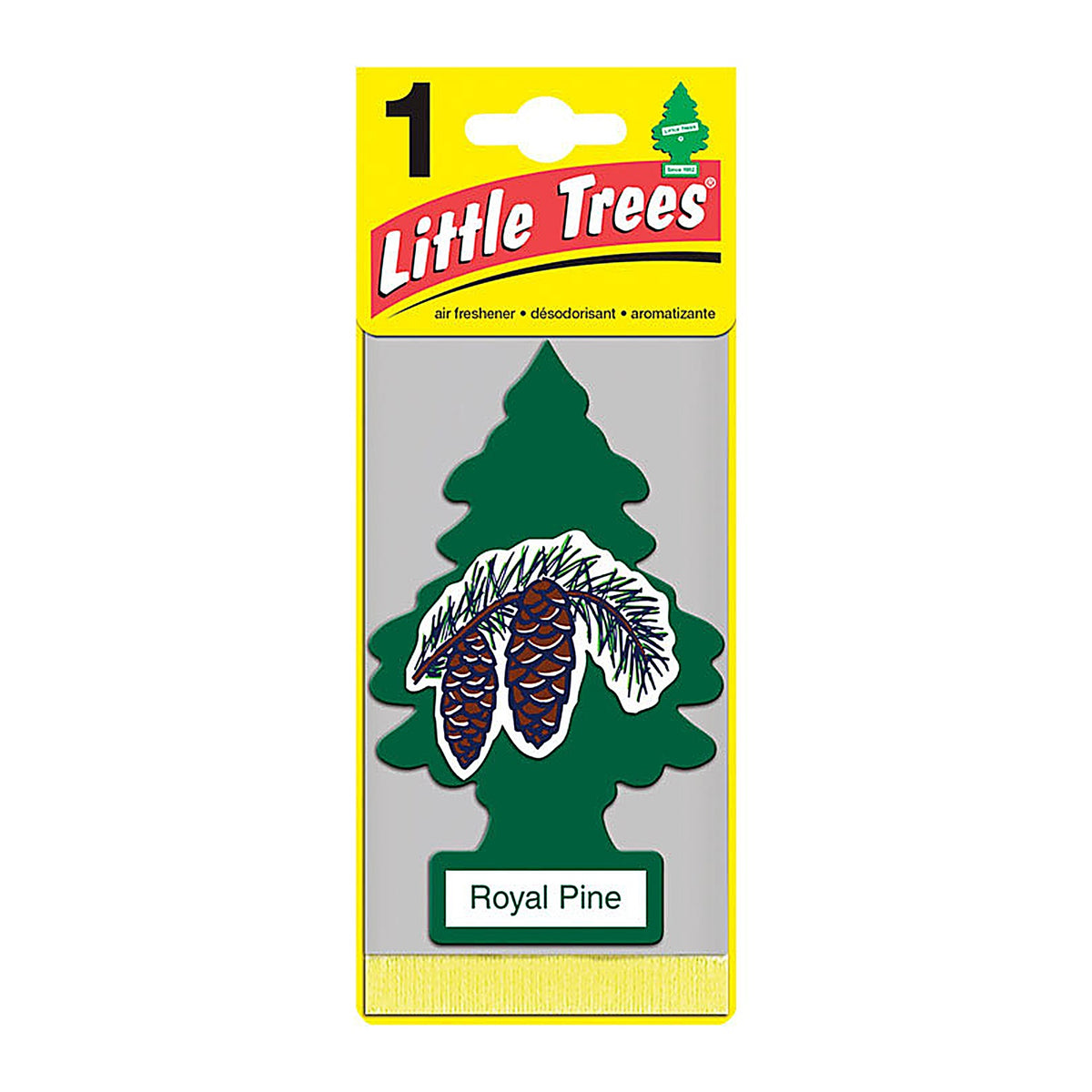 Little Trees - U1P-10101 - Green Car Air Freshener - 1/Pack