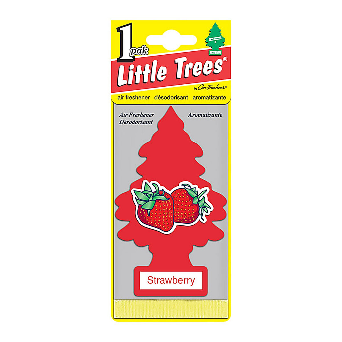 Little Trees - U1P-10312 - Red Car Air Freshener - 1/Pack