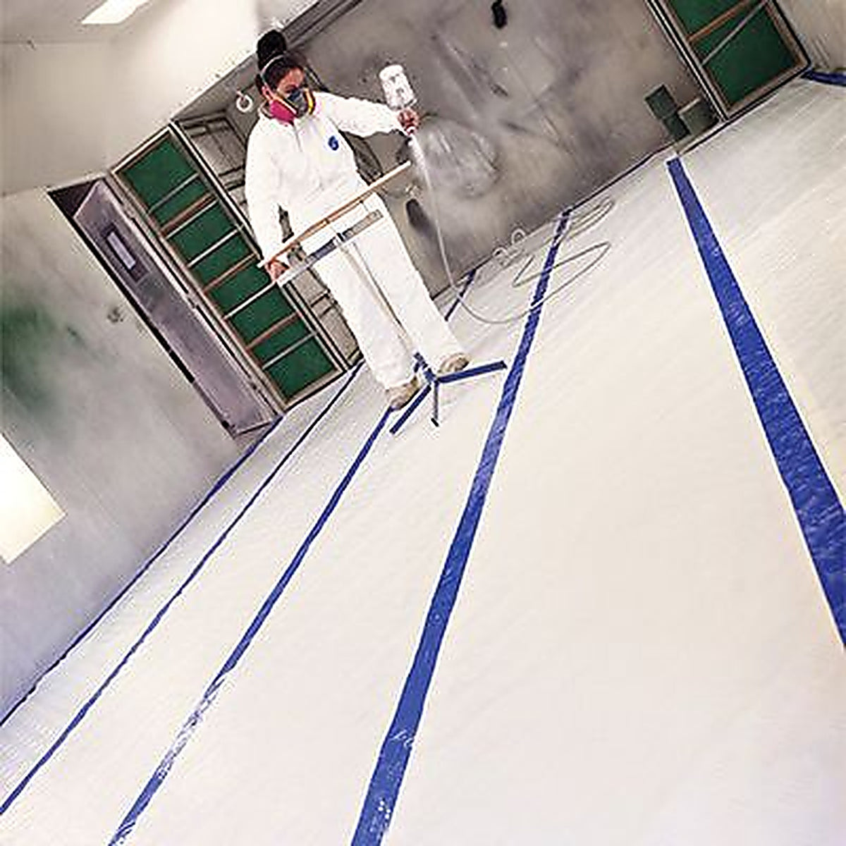 Trimaco - 87210 - Flame-Retardant Spray Booth Protection, 36 Inch X 140 Feet