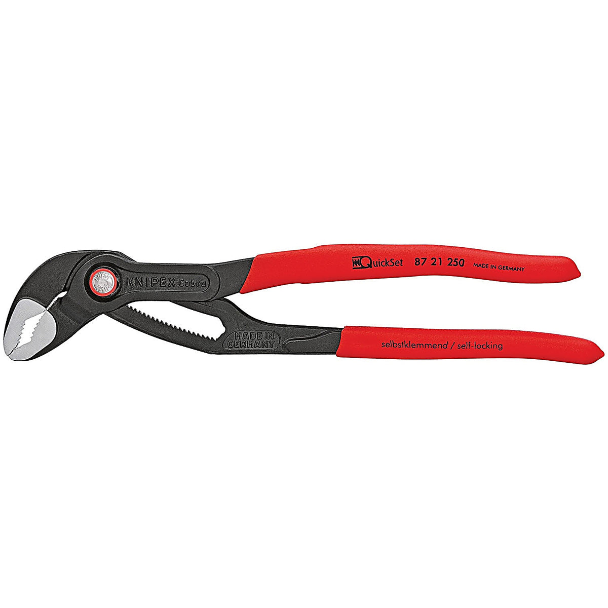 Knipex - 8721250 - 10 Inch Cobra Quickset Water Pump Pliers