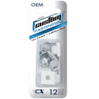 Custom Accessories - 93370 - Metal/Nylon License Plate Fasteners