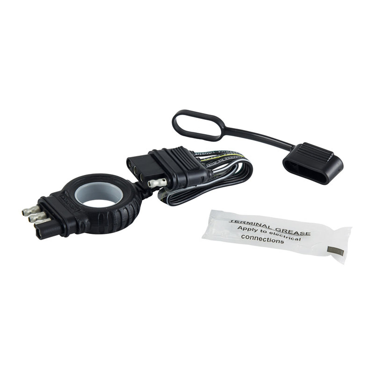 Hopkins - 48144 - 4 Flat Trailer Wiring Extension 12 in.