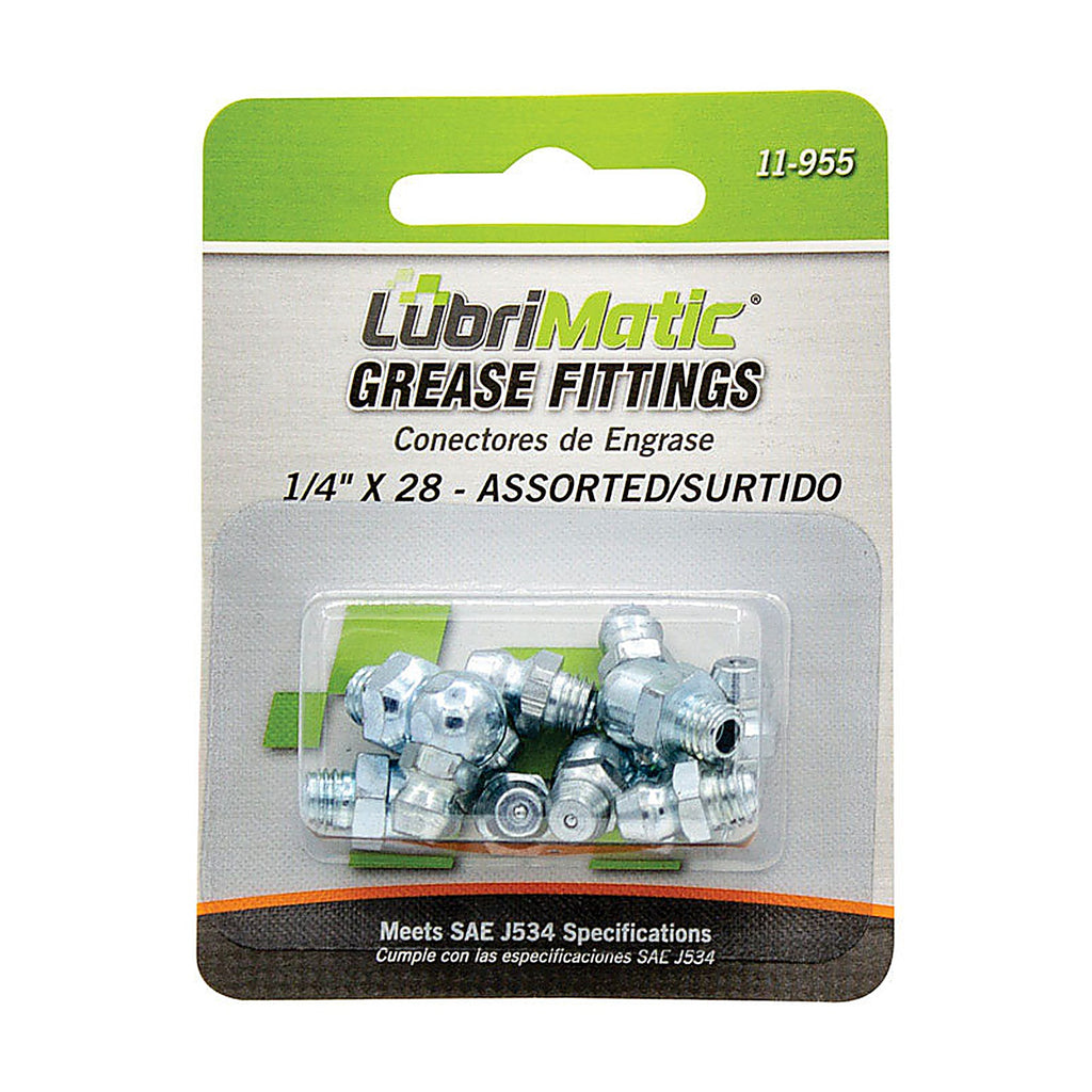 Lubrimatic - 11955 - 45 Grease Fittings - 8/Pack