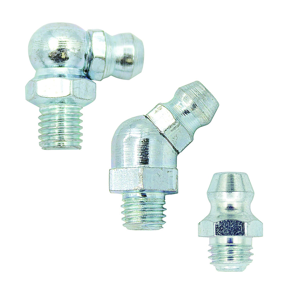 Lubrimatic - 11955 - 45 Grease Fittings - 8/Pack