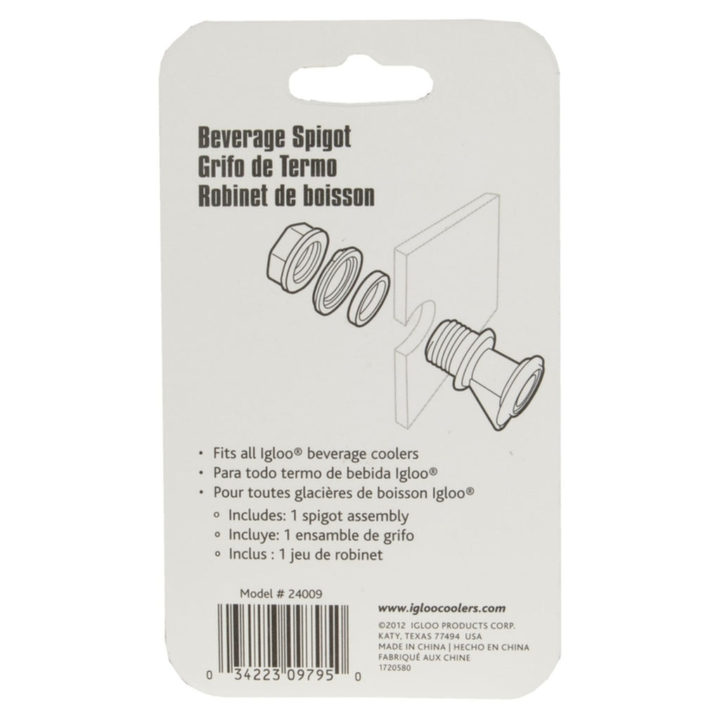 Igloo - 24009 - Replacement Spigot 10 White - 1/Pack