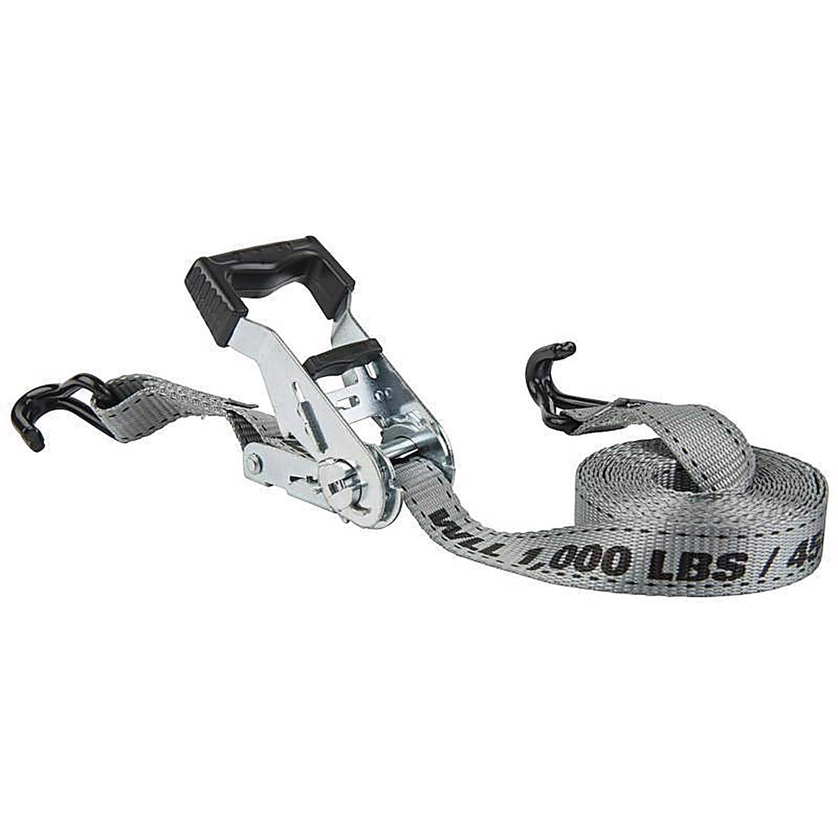 Keeper - 5510 - 1 in. W x 12 ft. L Gray Tie Down Strap 1000 lb. - 4/Pack