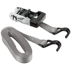 Keeper - 5510 - 1 in. W x 12 ft. L Gray Tie Down Strap 1000 lb. - 4/Pack