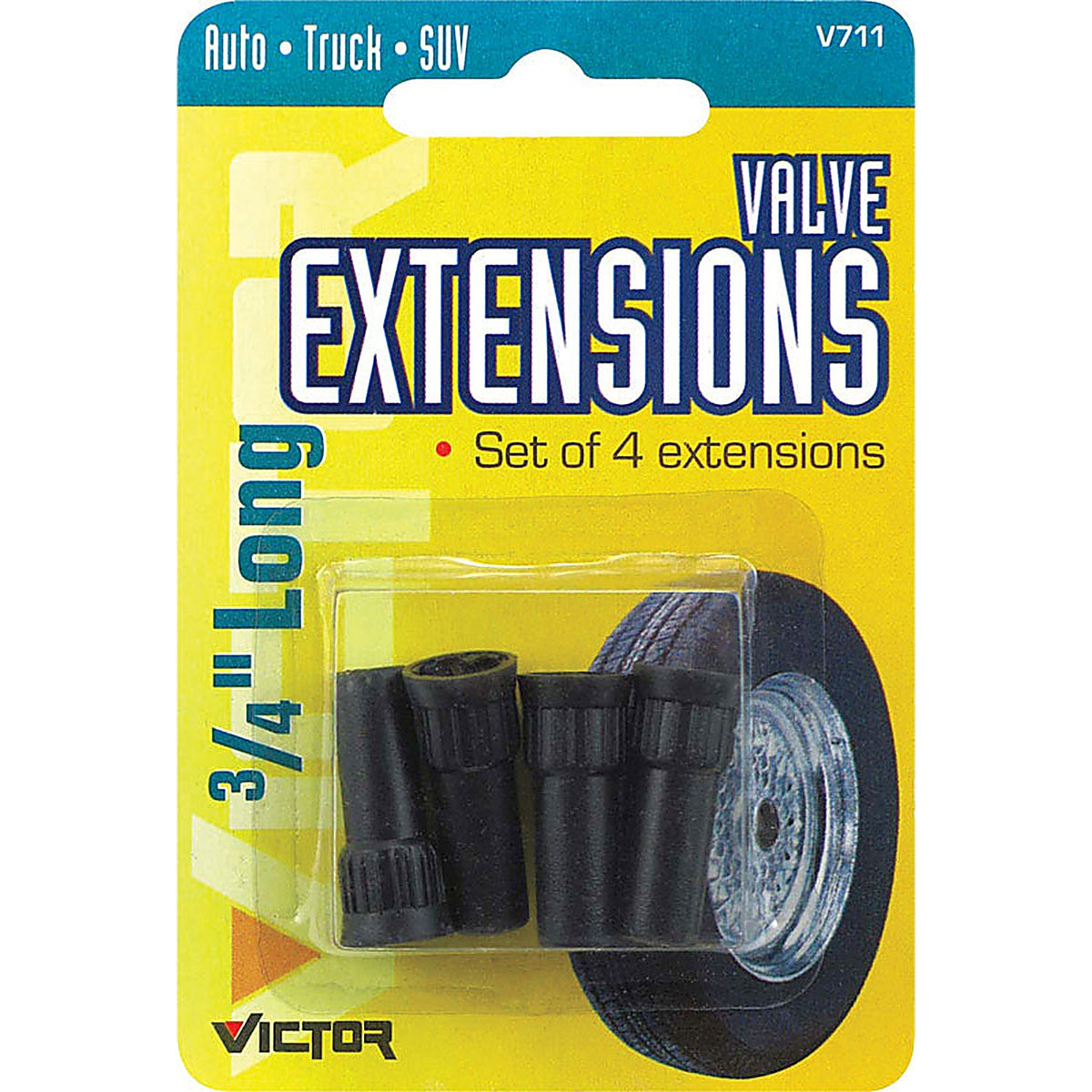 Victor - 22-5-00711-V - Rubber 60 psi Tire Valve Extension