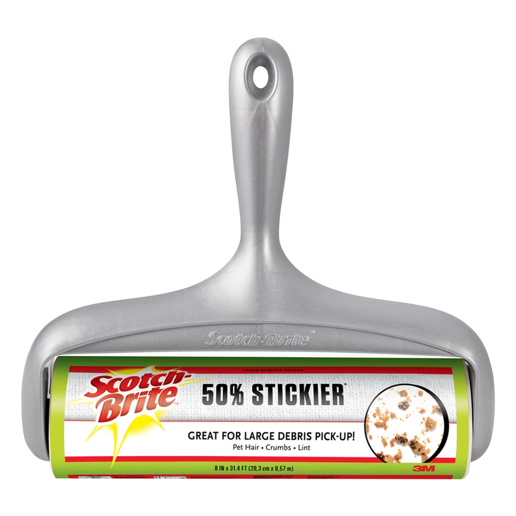 3M - 830LSRS-60 - Scotch-Brite Plastic Lint Roller 8 in. W