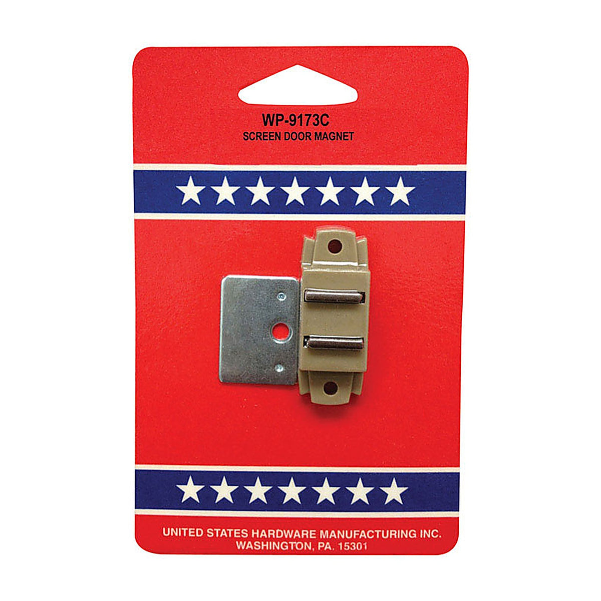 US Hardware - WP-9173C - RV Screen Door Magnet - 1/Pack