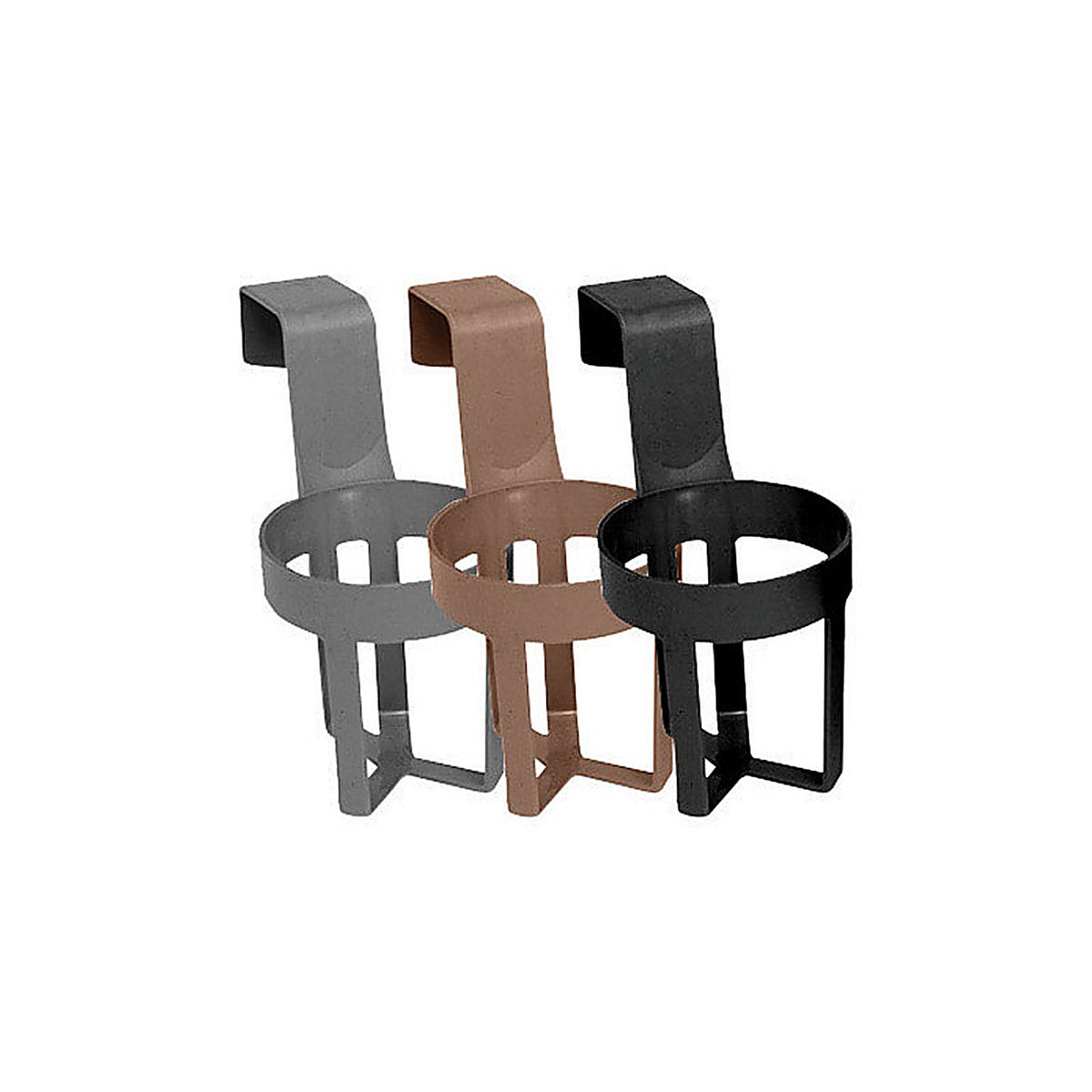 Custom Accessories - 91117W - Assorted colors Cup Holder - 1/Pack Fits into most auto window channels