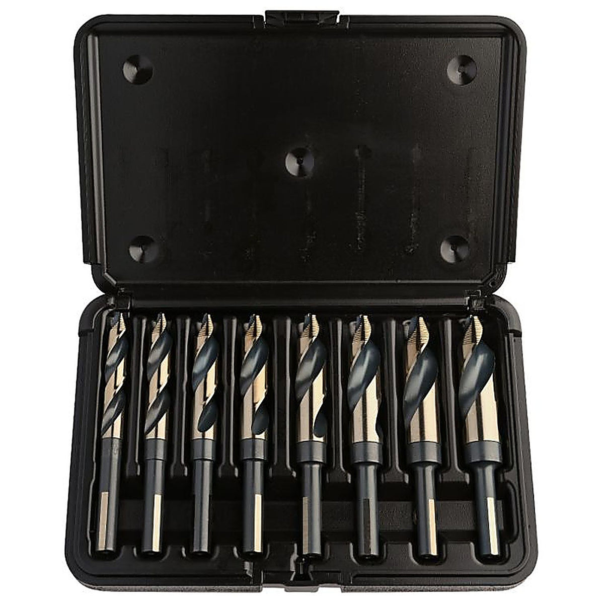 KnKut - 8KK12SP - 8 Piece Step Point 1/2in Reduced Shank Drill Bit Set