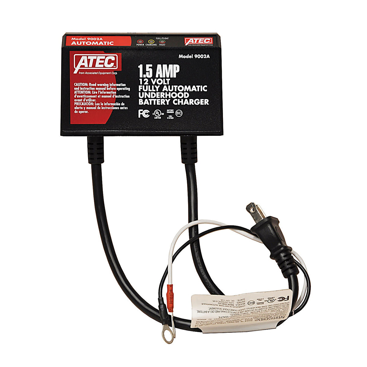 Associated Auto Equipment - 9002A - 12V 1.5A Battery Maintainer