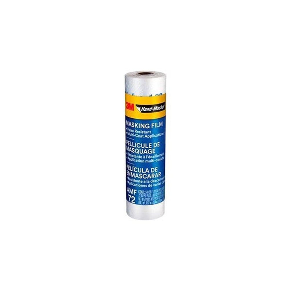 3M - 90039 - Hand-Masker Advanced Masking Film AMF72, 72 in x 90 ft x .35 mil 1 Roll/Pack - 70006940582