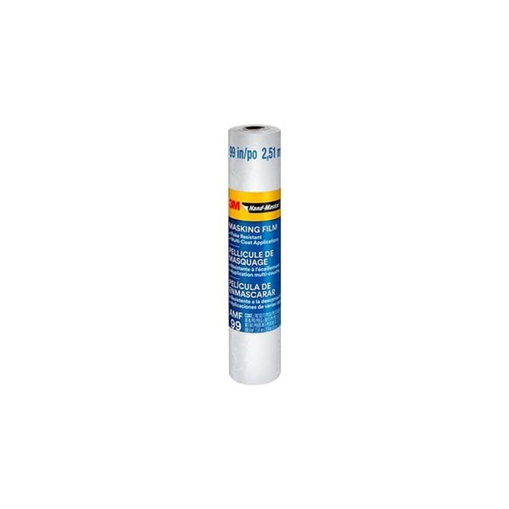 3M - 90040 - Hand-Masker Advanced Masking Film AMF99, 99 in x 90 ft x .35 mil 1 Roll/Pack - 70006940574
