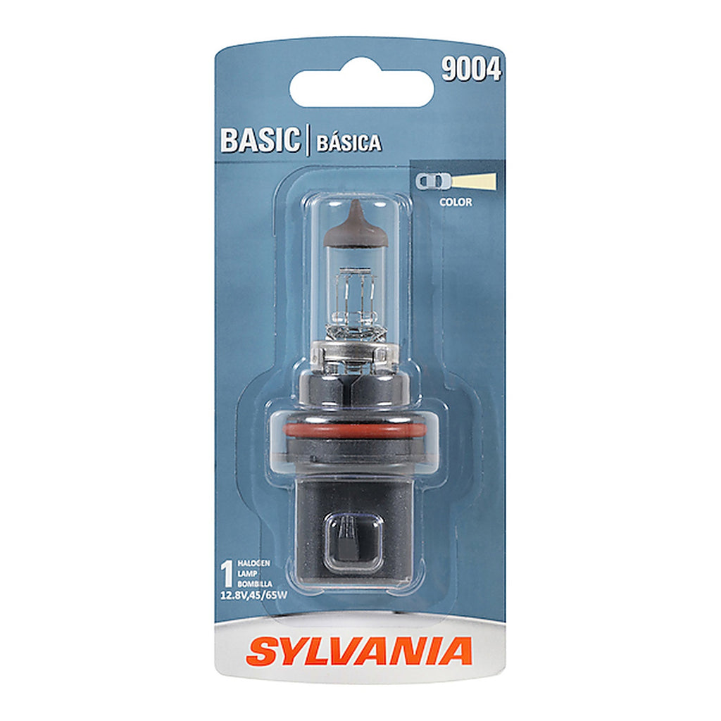 Sylvania - 9004BP - 9004 Basic Halogen Headlight Bulb, 1 Pack