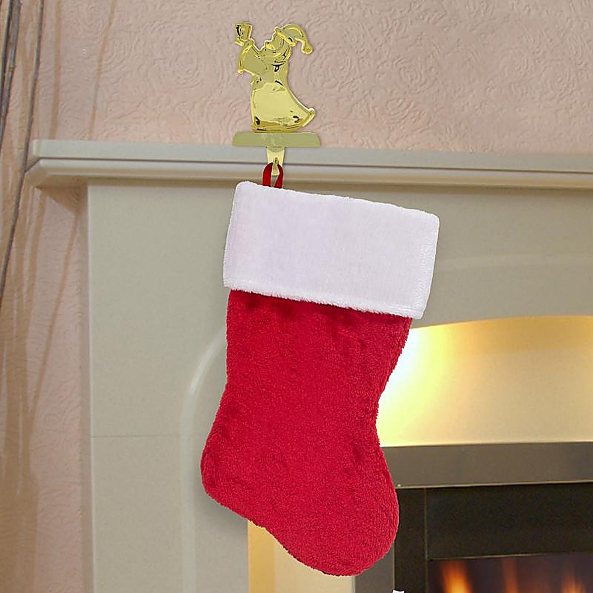Dyno - 1171343-1AC - Red/White Plush Stocking