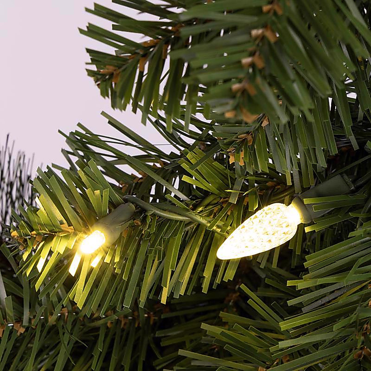 Celebrations - MPWR-36-WAC6WWA - 36 in. Dia. LED Prelit Mixed Pine Christmas Wreath