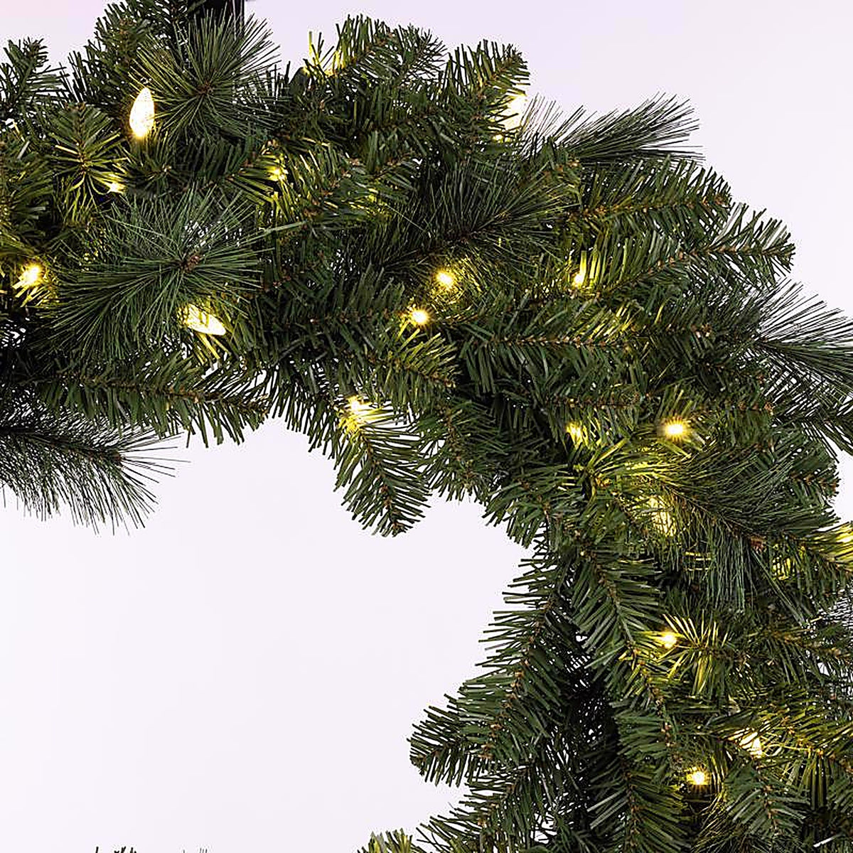 Celebrations - MPWR-36-WAC6WWA - 36 in. Dia. LED Prelit Mixed Pine Christmas Wreath