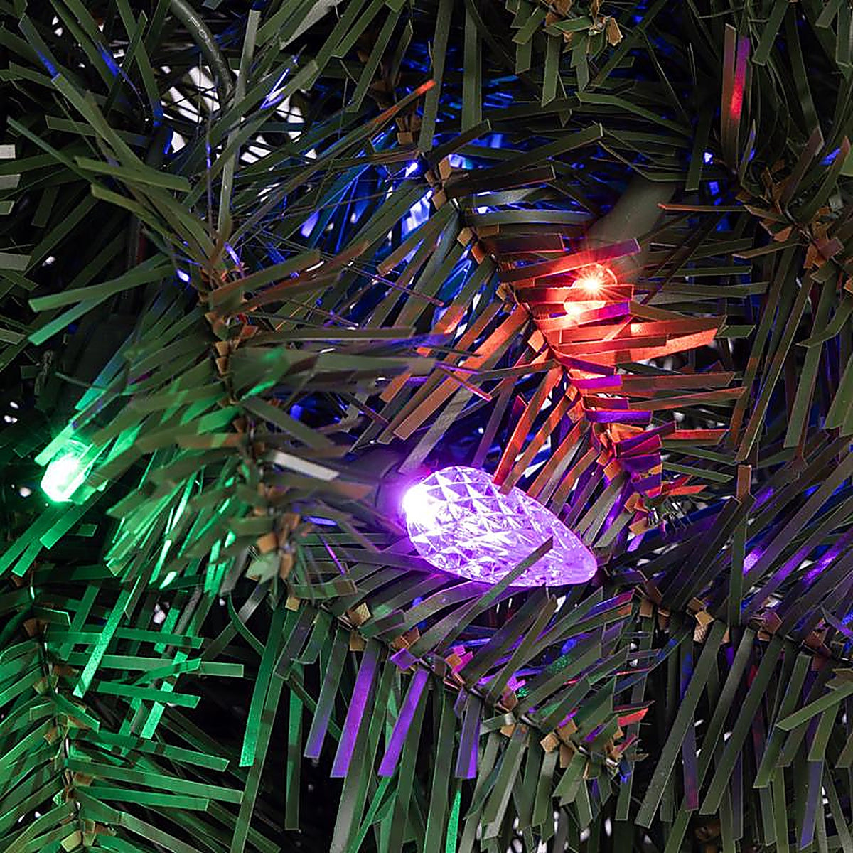 Celebrations - MPWR-36-WAC6MUA - 36 in. Dia. LED Prelit Mixed Pine Christmas Wreath