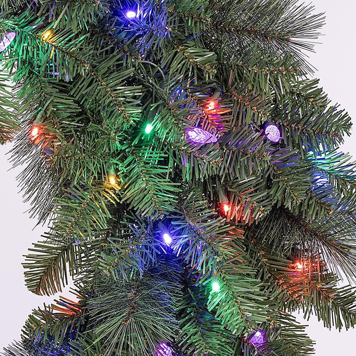 Celebrations - MPWR-36-WAC6MUA - 36 in. Dia. LED Prelit Mixed Pine Christmas Wreath