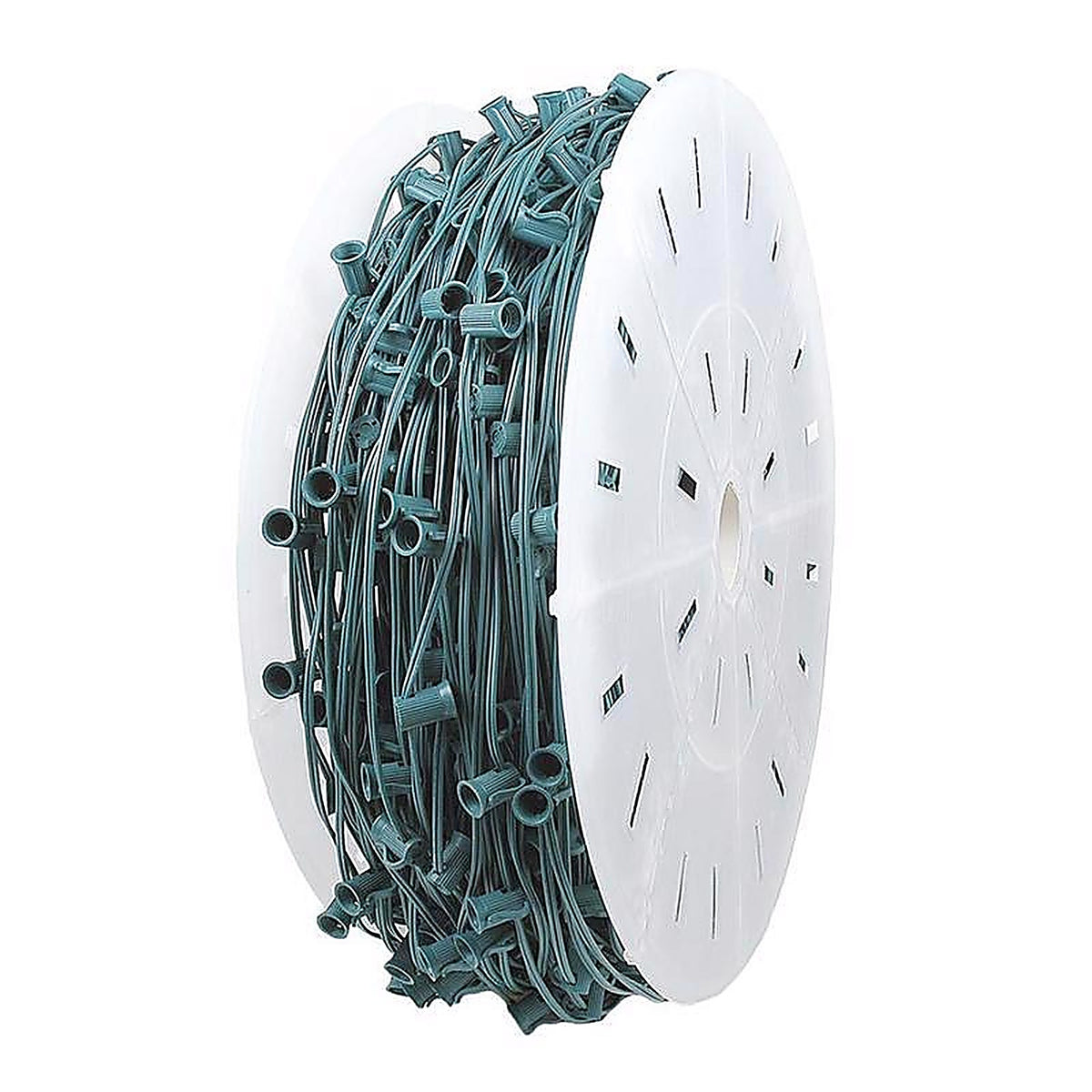 Holiday Bright Lights - C7500GC-12A - C7 Socket Light Cord on Reel